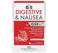 PRODECO PHARMA Srl GSE DIGESTIVE & NAUSEA 30 COMPRESSE GUSTO LIMONE E ZENZERO SENZA GLUTINE SENZA LATTOSIO