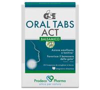 PRODECO PHARMA Srl GSE ORAL TABS ACTS BALSAMICO 20 COMPRESSE OROSOLUBILI CON EDULCORANTE SENZA GLUTINE