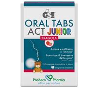 PRODECO PHARMA Srl Integratore GSE Oral Tabs ACT Junior fragola, 20 compresse