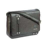 PRODG Cavalier-Borsa a Tracolla Swift Orizzontale, Grigio, 41 x 29 cm
