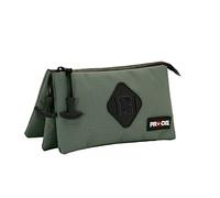PRODG Khaki-Astuccio Triplo Smart, Verde Militare, 23 x 11 cm