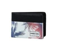 PRODG Palmtree-Portafoglio Freestyle, Turchese, 12 x 8.5 cm