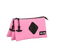 PRODG Pink-Astuccio Triplo Smart, Rosa, 23 x 11 cm
