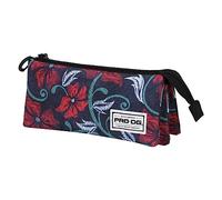 PRODG Yarn-Astuccio Triplo FAN 2.0, Multicolore, 23 x 11 cm