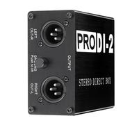 Prodi-2 Passive Stereo Direct Box Audio di Box Direct Injection Box Low Noise Chitarra Basso di Convertitore Audio A 2 Canali