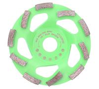 PRODIAMANT Disco a tazza diamantato per calcestruzzo Turbo 125 mm x 22,23 mm Disco a tazza diamantato da 125 mm adatto a smerigliatrice angolare