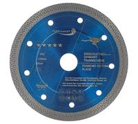 PRODIAMANT Disco da taglio diamantato F50, 135 mm x 20 mm, per piastrelle e gres porcellanato | Accessori per tagliapiastrelle automatiche | adatto per TCSA1200 | Turbo 1,2 mm segmento