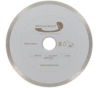 PRODIAMANT Disco da taglio diamantato per piastrelle, 150 mm x 25,4 mm, disco da 150 mm