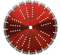 PRODIAMANT Disco da taglio diamantato Premium, cemento 300 mm x 20 mm, disco da taglio diamantato 300 mm, altezza segmento 15 mm