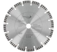 PRODIAMANT Disco da taglio diamantato Premium per calcestruzzo 230 mm x 22,2 mm disco da taglio diamantato saldato al laser