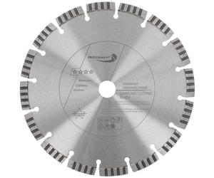 PRODIAMANT Disco da taglio diamantato Premium per calcestruzzo 230 mm x 22,2 mm disco da taglio diamantato saldato al laser