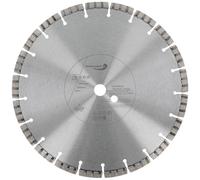 PRODIAMANT Disco da taglio diamantato Premium per calcestruzzo Laser 300 mm x 20 mm Disco da taglio diamantato saldato al laser