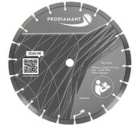 PRODIAMANT Disco da taglio diamantato Premium universale 300 mm x 20 mm altezza segmento 10 mm