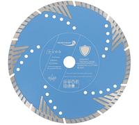 PRODIAMANT Disco da taglio diamantato Pro Protect 230 mm x 22,2 mm con segmenti di protezione per mattoni in cemento armato