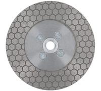 PRODIAMANT Disco diamantato da 125 mm con flangia M14, ideale per taglio di precisione e levigatura di piastrelle e gres porcellanato a 45 gradi, durevole ed efficiente