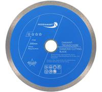 PRODIAMANT Disco Diamantato F702 ProRim 200 mm x 30/25,4 mm - per piastrelle smaltate, gres porcellanato, ceramica, pietra naturale, taglio preciso, ideale per sega da tavolo