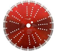 PRODIAMANT Disco diamantato Premium per calcestruzzo, 300 mm x 25,4 mm - larghezza segmenti 15 mm, taglio professionale su calcestruzzo e cemento, ideale per troncatrici da cantiere
