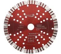 PRODIAMANT Disco diamantato turbo per calcestruzzo 180 mm x 22,23 mm altezza segmento 12 mm
