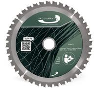 PRODIAMANT - Lama per sega in metallo duro, per legno, alluminio, plastica e laminato, con denti HM TCT, per sega da banco, sega troncatrice e sega circolare, 160 x 20 mm