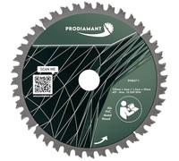 PRODIAMANT Lama per sega multiuso, 150 x 20 mm, lama per sega in metallo duro per legno, alluminio, plastica e laminato con denti HM TCT per sega da tavolo, troncatrice e sega circolare