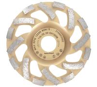 PRODIAMANT mola a tazza diamantata 115 mm x 22,2 mm Turbo ST81 mola diamantata cemento pietra naturale qualità professionale