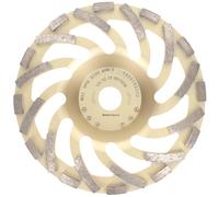 PRODIAMANT mola a tazza diamantata 180 mm x 22,2 mm Turbo ST81 mola diamantata cemento pietra naturale qualità professionale