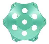 PRODIAMANT mola a tazza diamantata professionale PKD 180mm x 22,23mm 6 segmenti mola a tazza diamantata PDX829.793 180 mm