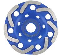 PRODIAMANT Mola Diamantata Special Wing 125 mm x 22,23 mm - Altezza segmento 5 mm, per calcestruzzo, massetto, pietra naturale, ideale per smerigliatrice angolare