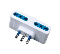 ProDigital ADATTATORE MULTIPLA PIATTA SPINA 16A PRESE 10/16A adattatore 4 prese bipasso quadrupla