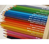 prodigital Caran D'Ache Prisma Natura Matite Colorate Acquerellabili, 100% Ecologiche, Trattate con Vernice al Miele, per Disegno Artistico e Illustrazione (18 Caran Dache)