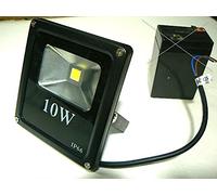 ProDigital FARO 12V per CAMPER, MOTOSCAFO, BARCA, CAMPEGGIO, Faretto di ultima generazione - FARETTO A LED 1OW DA ESTERNO A 12 W (COLLEGABILE A BATTERIA AUSILIARIA O DIRETTAMENTE AD AUTO O CAMPER O BARCA) Ideale per campeggio, giardino, depositi auto, barca e in tutti gli ambienti privi di allaccio