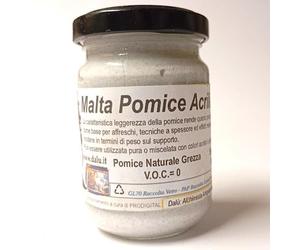 prodigital Malta Pomice Acrilica, Base per Affreschi e Tecniche a Spessore, 156ml, Naturale Grezza