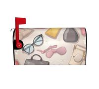 Prodotti da donna Borse Scarpe Profumo Postale Coperture Magnetiche Dimensioni Standard 53,3 x 45,7 cm Involucri Cassetta postale Primavera Estate Copertura per Cassetta Postale di Benvenuto Coperture