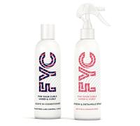 Prodotti per capelli FYC - Pacchetto styling. 2 prodotti per capelli ricci da 250 ml. Include un balsamo leave in per capelli ricci e uno spray rinfrescante e districante
