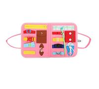 Prodotti per la demenza per anziani, Fidget coperta, demenza Fidget coperta multiuso per alleviare l'ansia Alzheimer demenza prodotti sensoriali rosa