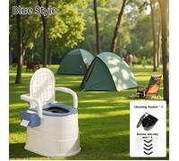 Prodotti per l'igiene e la sanità per il campeggio Questa sedia comoda portatile è una soluzione pratica e confortevole per l'uso quotidiano in casa. Particolarmente adatta all'uso a letto, offre magg