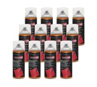 PRODOTTI SPRAY SIMPLETEK Bomboletta a spruzzo di vernice penetrante rossa per rilevare cricche e Rosso 400 ml, 12 bombolette