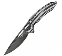 Prodotti usati - Bestech ORNETTA N690, Black stonewash, Interlayer con Fibra di Carbonio e G10 BL02D