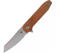 Prodotti usati - Bestech SYNTAX 14C28N, Stone wash+satin, Micarta naturale BG40E