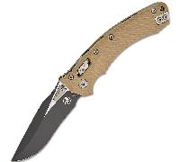 Prodotti usati - Microtech AMPHIBIAN RAM-LOK NERO STD G-10 TAN 137RL-1FLGTTA