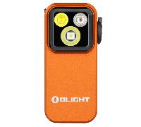 OLIGHT Oclip Pro Luce di Emergenza a Clip Mini Torcia 500LM IPX6 Compatto e Leggero Tre Sorgenti Luminose per l'Illuminazione Quotidiana e le Luci di Segnalazione di Sicurezza (Arancione)