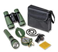 Carson Kit di Sopravvivenza per Bambini AdventurePak Kit da Campeggio, con Binoculari, Bussola per Bambini e Torce Elettriche , Design Compatto e Sicuro (HU-401)