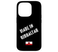 Prodotto a Gibilterra con bandiera divertente Custodia per iPhone 14 Pro