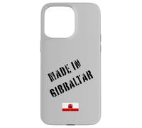 Prodotto a Gibilterra con bandiera divertente Custodia per iPhone 15 Pro Max