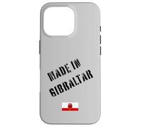 Prodotto a Gibilterra con bandiera divertente Custodia per iPhone 16 Pro