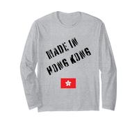 Prodotto a Hong Kong con Bandiera Divertente Maglia a Manica