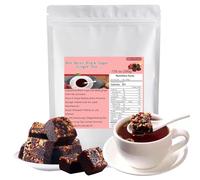 Prodotto a mano vecchio zucchero bruno zenzero rosso dattero tè 200g zucchero nero rosso Jujube Cubes zenzero tè