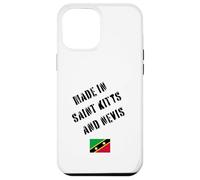 Prodotto a Saint Kitts e Nevis con bandiera divertente Custodia per iPhone 12 Pro Max