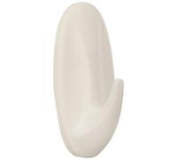 Prodotto Command 16863 Gancio Ovale con Punta Metallica, Resistente all'Acqua, Misura S, Bianco