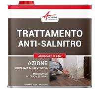 Prodotto di Trattamento Antisalnitro: ARCASALT CLEAN - 0.75 L (fino a 3m²) - ARCANE INDUSTRIES